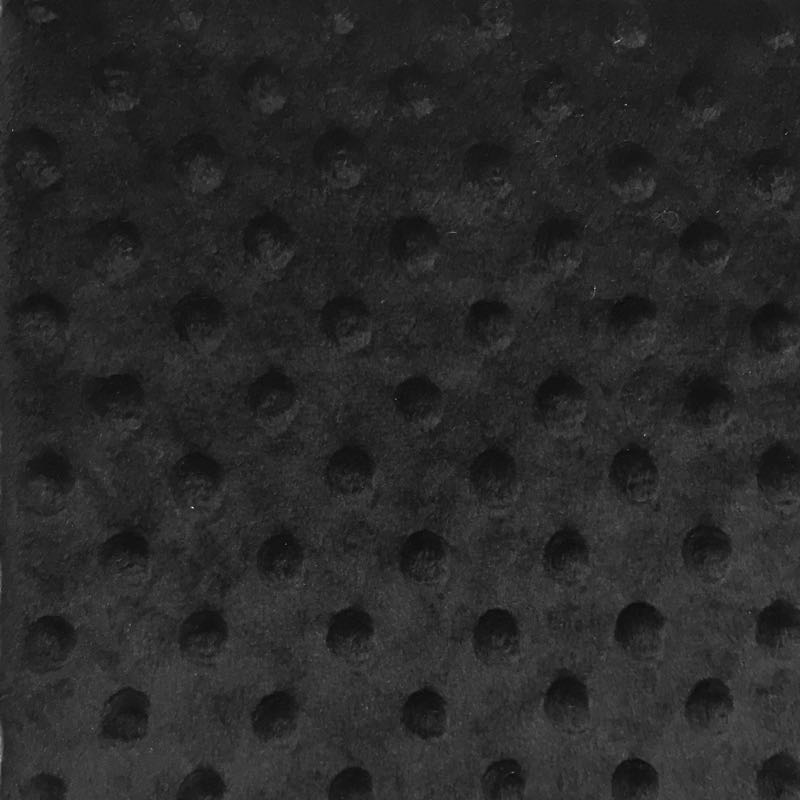 Minky Dots: 07 Black