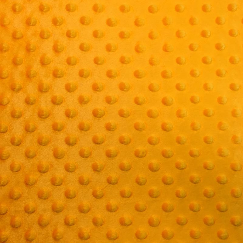 Minky Dots: 05 Canary Yellow - Click Image to Close