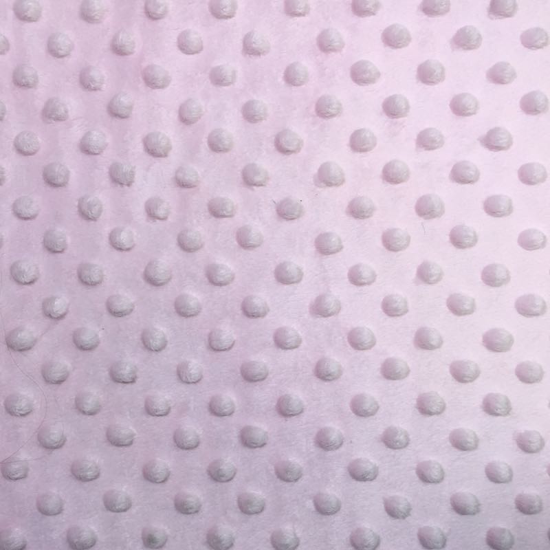 Minky Dots: 56 Light Pink - Click Image to Close
