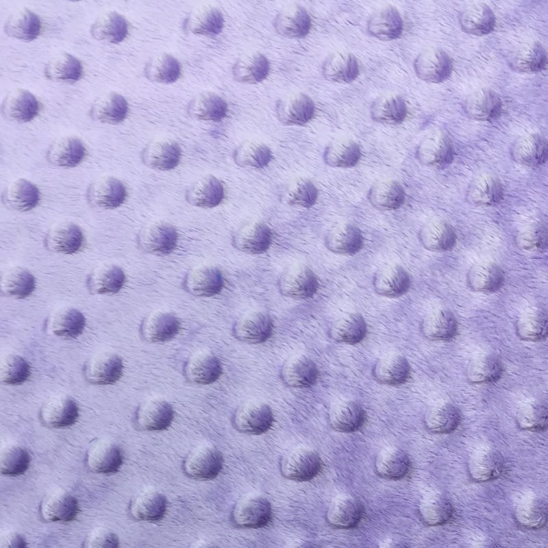 Minky Dots: 49 Lilac - Click Image to Close