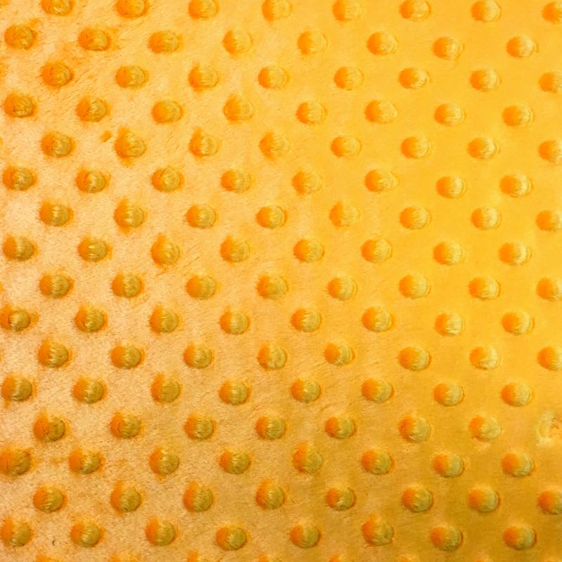 Minky Dots: 23 Mango - Click Image to Close