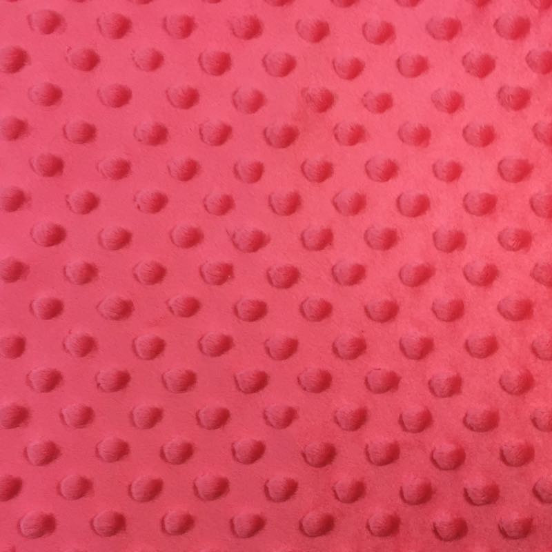 Minky Dots: 18 Strawberry Pink