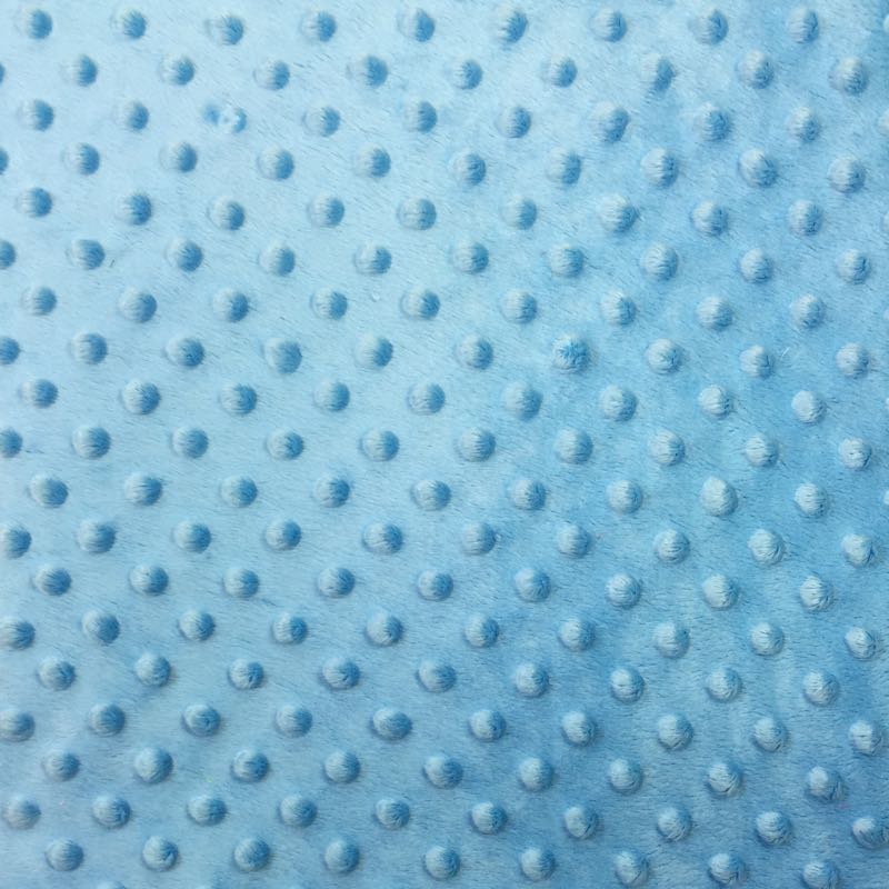 Minky Dots: 10 Turquiose - Click Image to Close