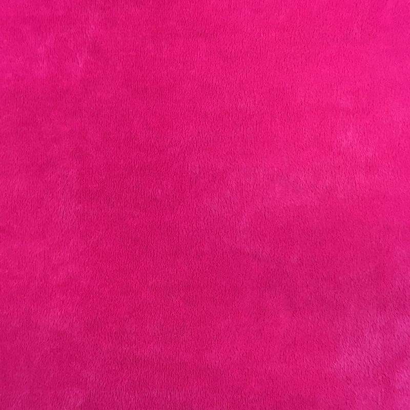 Minky Plain: 14 Hot Pink