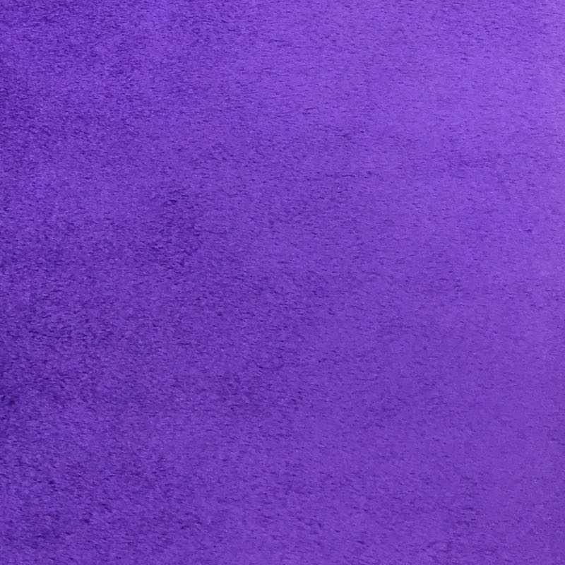 Minky Plain: 12 Purple - Click Image to Close