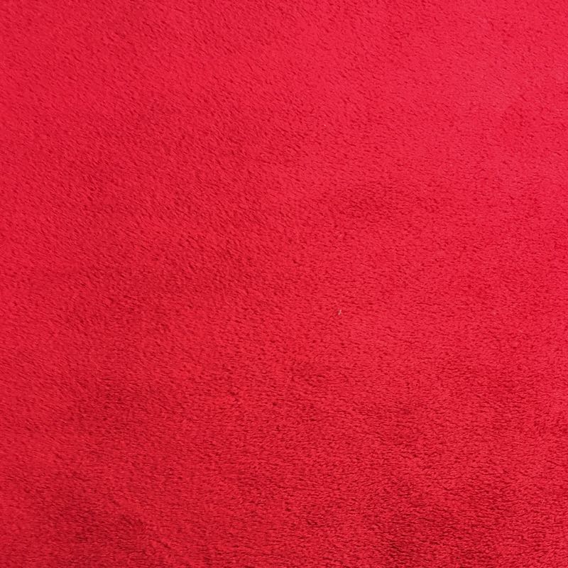 Minky Plain: 01 Red