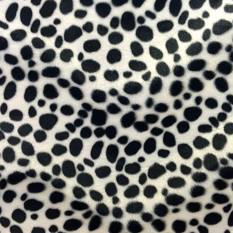 Velboa Animal Prints: 11 Dalmatian White