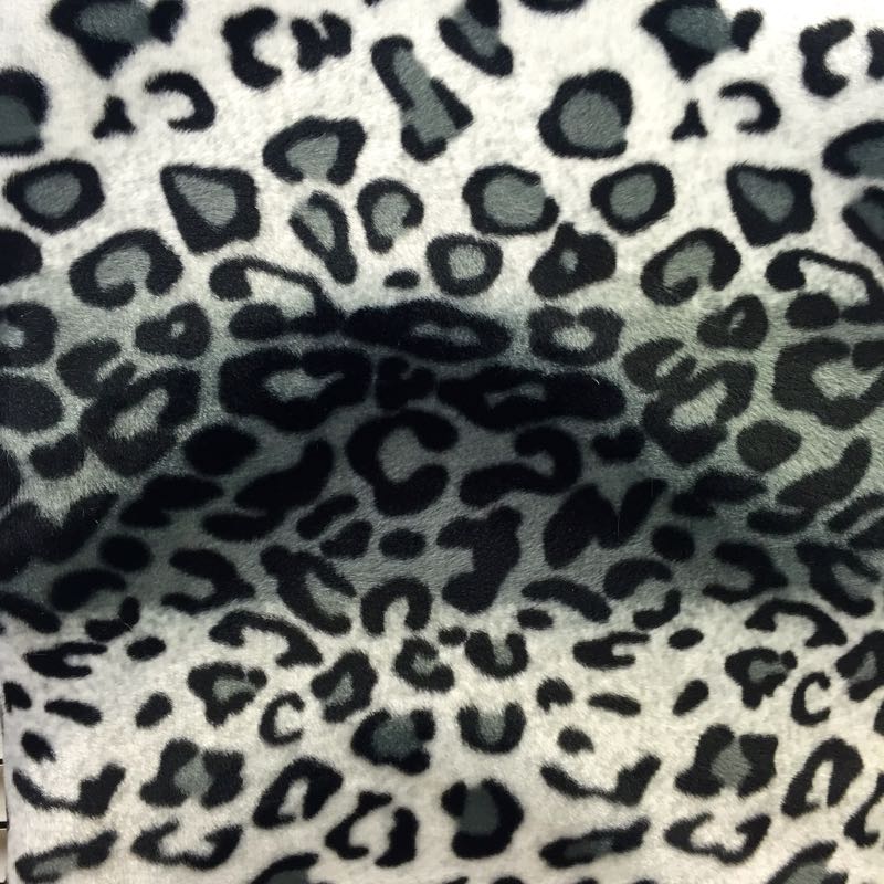 Velboa Animal Prints: 07 Leopard Snow - Click Image to Close
