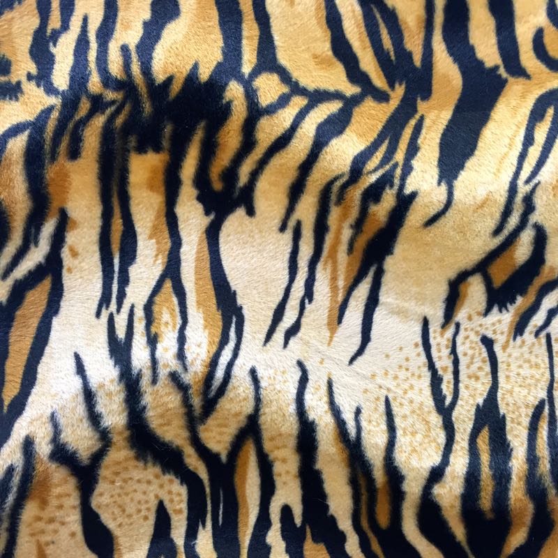 Velboa Animal Prints: 03 Tiger Gold - Click Image to Close