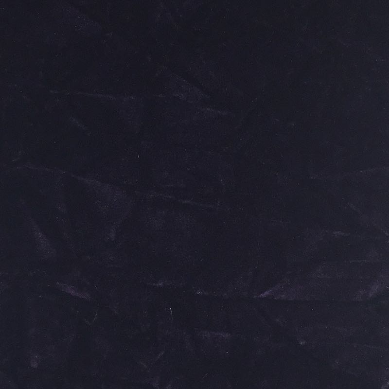 Wrinkled Crush Flocking Velvet: 608 Dark Purple - Click Image to Close